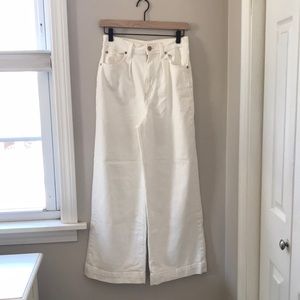 Gap High Rise Pleated Wide-Leg Trouser with Washwell